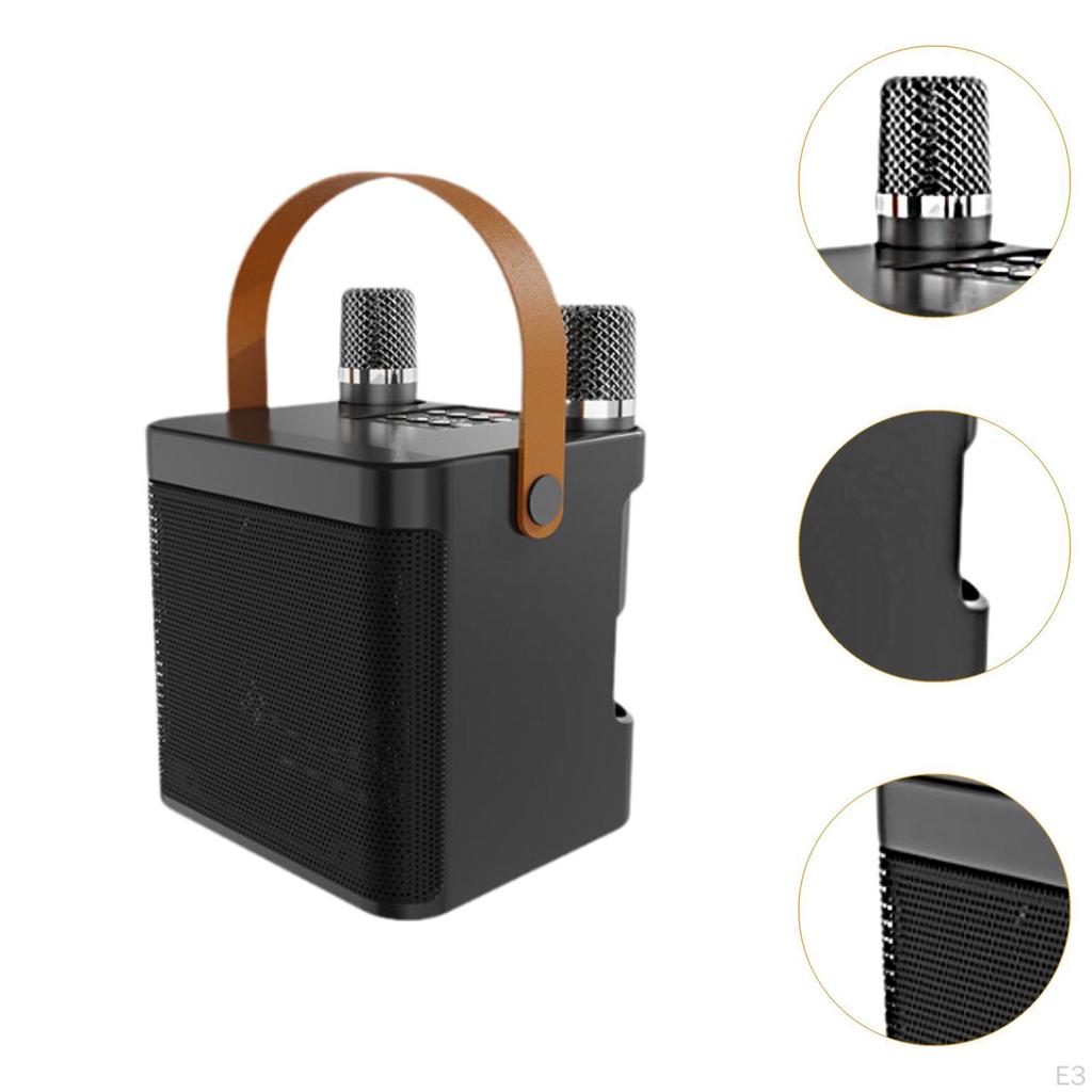 Portable Speaker 5V Gifts Easy Use Multiple Playback Options Music Listening Devices Rectangle for
