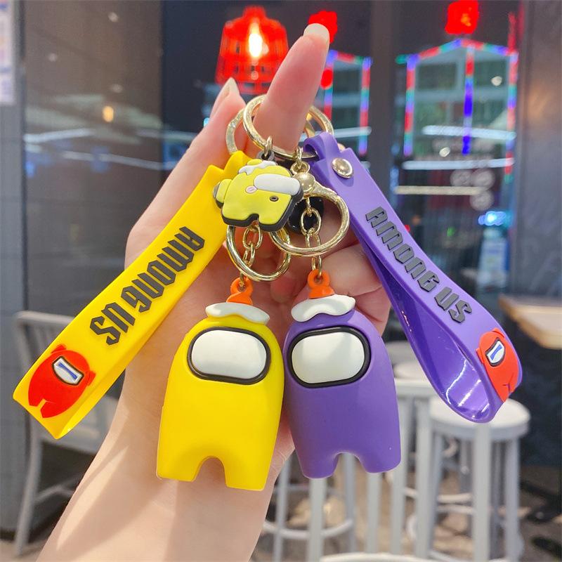 Space Werewolf Keychain Car Keychain Male and Female Personality Creative Couple Bag Pendant