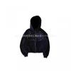 Mens Oversized Hooded Sweatshirt With 3D Graphic Print Retro Streetwear Y2K Style Fall