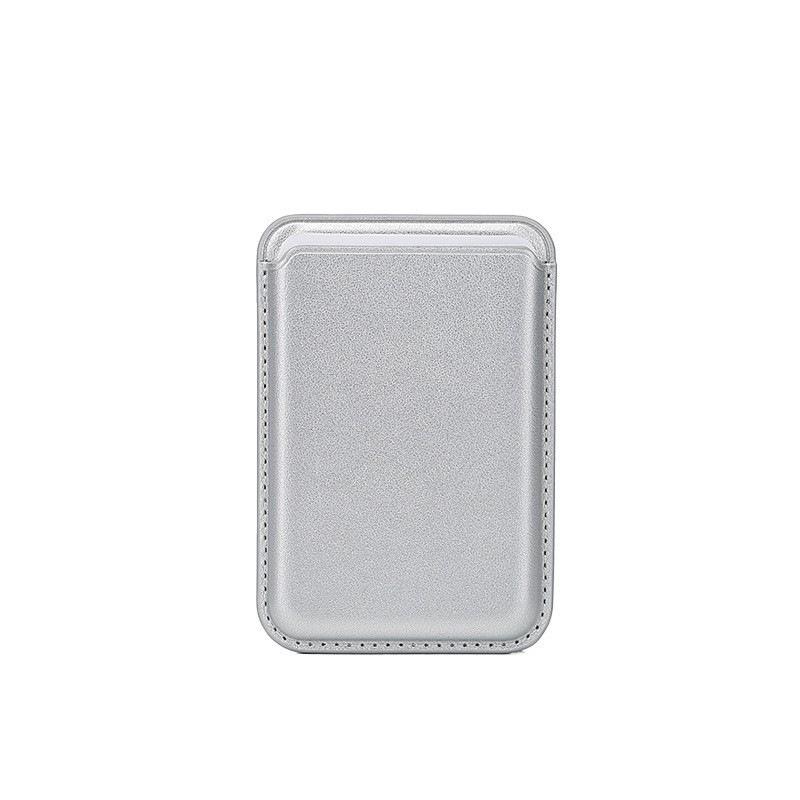 MagSafe Powerful Magnetic Card Bag Private Customization Photo Text Printing Leather Mobile Phone Card Holder