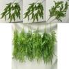 Artificial Soft Rubber Vine Greenery Wall Decor For Home Staging Photography
