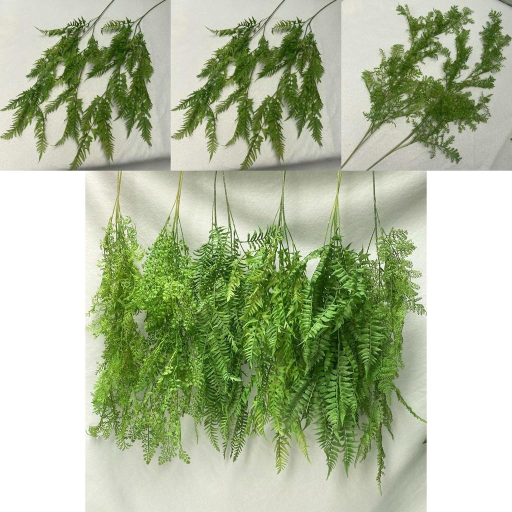 Artificial Soft Rubber Vine Greenery Wall Decor For Home Staging Photography