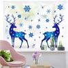 DIY Portable Window Decal Christmas Theme Snowflake Window Sticker