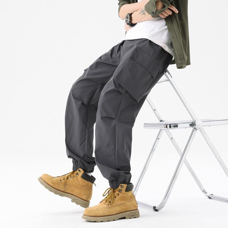 Charge Pants Men's Spring and Autumn Thickened Outdoor Mountaineering Pants Men's Waterproof, Windproof and Cold-proof Tooling Pants