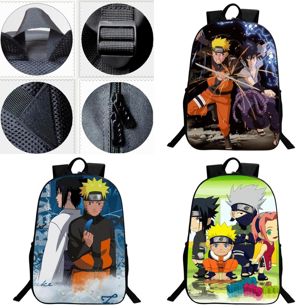 Modny Plecak Anime Uchiha Itachi z Wysokiej Jakości Tkaniną Oxford i Przestronnymi Komorami