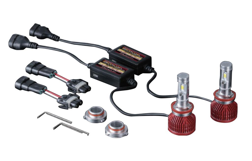 Valenti LCB40-H8HB-WY Jewel LED Bi-Color Fog Bulb H8HB H8/11/16 HB4 White: 6500K, Yellow: 2800K