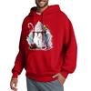 Men's Hooded Sweatshirt, Contrasting Color Sweatshirt, Sports   Casual Jacket
