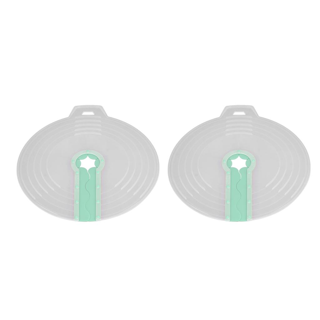 2Pcs Bowl Anti   Lid Mixer Bowl Cover Silicone Egg Whisk Splatter Guard Cover for Mixing Eggs Whipping Crm Frothing Milk