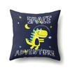 Cute Cartoon Dinosaur Pillowcase  Animal Polyester Cushion Cover Waist Throw Sofa Home Decoration Pillow Cases