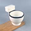 Tazza in Ceramica Creativa per WC con Manico per Uso in Ufficio Regalo Originale