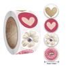 Stickers 500 Pcsroll New Smile Smiley Face Thank You Round Sticker Label Sticker Logo Stickers Custom