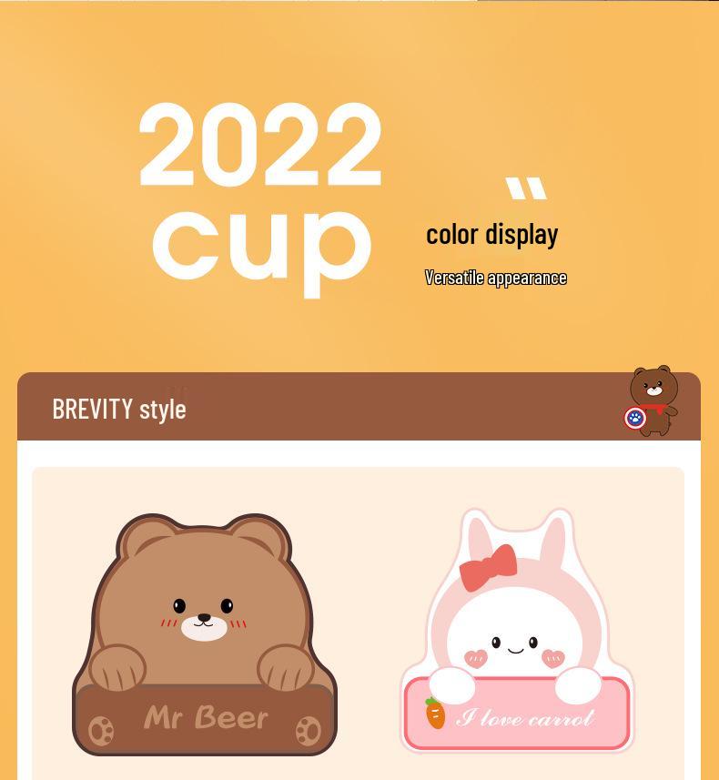 Universal Cartoon Car Seat Back Protective Kick Mat for Kids