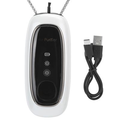 Mini Small Carrying Air Purifier Negative Ion Portable Neck Hanging Air Cleaner for ChildWhite