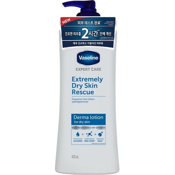 

Лосьон Vaseline Derma Extreme Dryskin Rescue, 400 мл, 1 корейская косметика