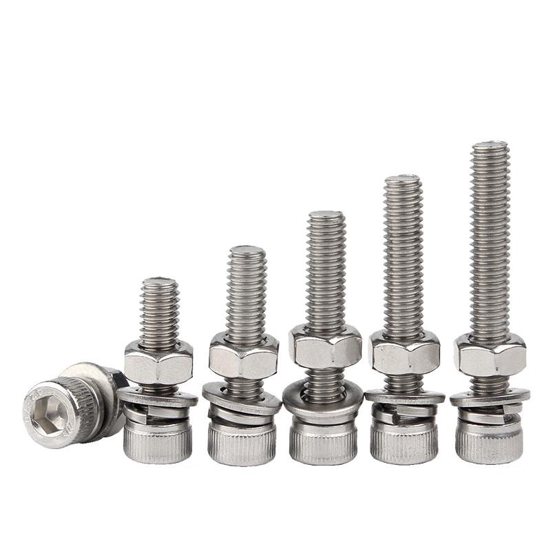 Stainless Steel Screw and Washer Set for Target Machines