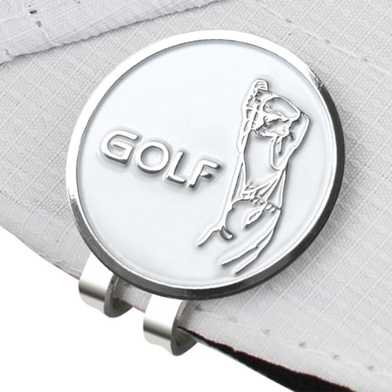 Golf Ball Markers for Women Mens Removable Attaches Easily to Golf Hat Golf Ball Marker with Standard Magnetic Hat Clip