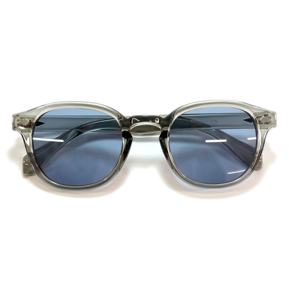 

[MERRY PLEASURE] Солнцезащитные очки Merry Pleasure, Модные очки, Веллингтон, Бостон, Круглые очки, Босслингтон, Очки со светлыми линзами, С легким затемнением