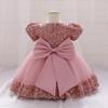 Newborn Baby Girls 1st Birthday Halloween Dress Elegant Princess Formal Wedding Costume  Kids Baptism Girls Dresses Party Clothes