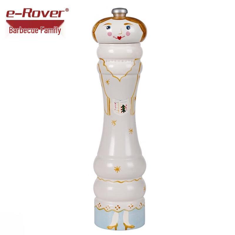 BBQ Family Hand-Painted Ceramic Pepper Grinder