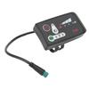 LED-Power-Display-Panel für Elektrofahrrad, Modifikations-Display-Meter mit wasserdichtem 5-Pin-Stecker für 22,2 mm