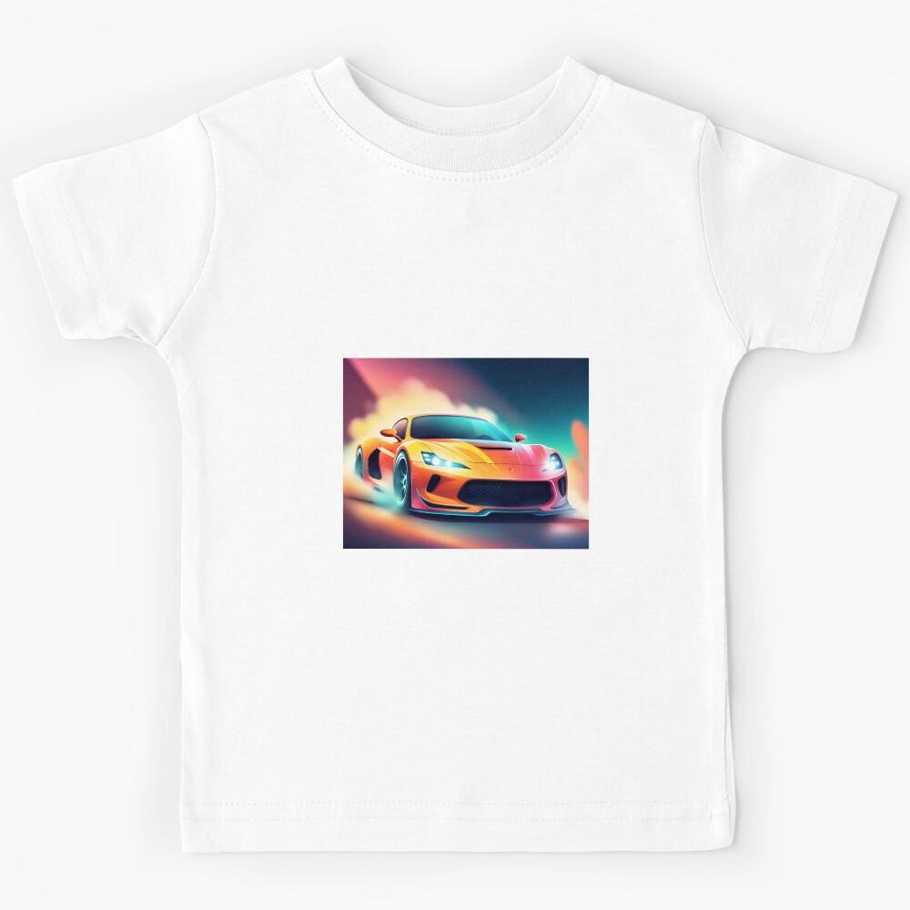 Epic Sports Car Design Kids T-Shirt 110