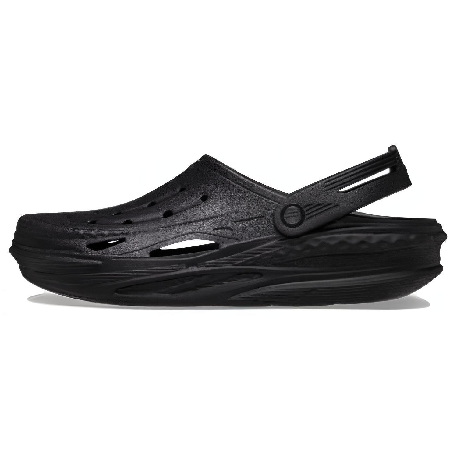 

Crocs EVA Удобные Модные Универсальные Клоги 2,5 см Унисекс Обувь Черный 209501-001 36-37