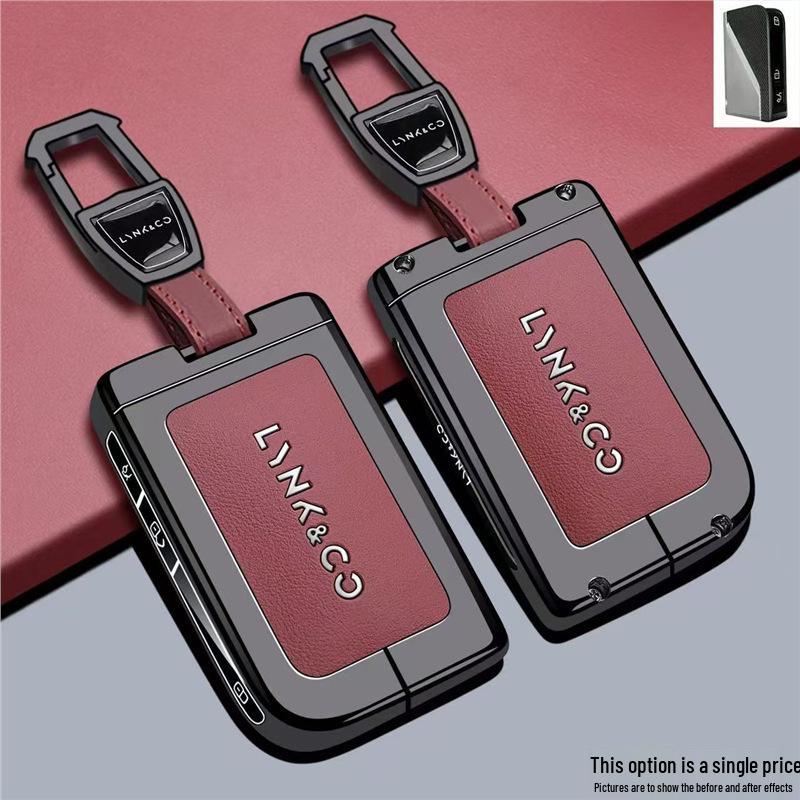 Lynk & Co 09 Key Case Shell with Buckle for Models 03/02/01/05/06/07/08 & EMP 900/Z20/Z10
