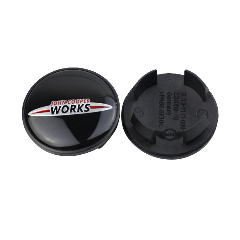 4pcs 54mm Wing Car Wheel Center Hub Cap Wheel Emblem for Bmw MINI WORKS S One Countryman R50 R55 R56 R57 R58 R60 R61 Accessories Ypbhr22