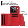For Xiaomi 15 Pro Case with Card Slots Kickstand Leather + TPU Phone Cover