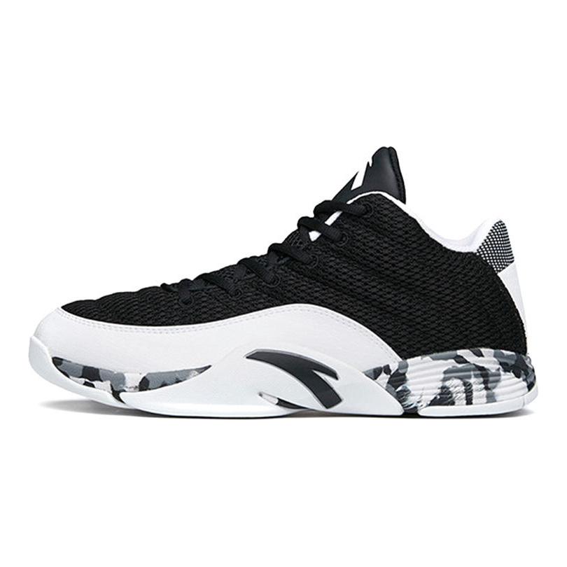 Anta Basketball Collection Textile, Synthetic Leather Breathable Abrasion Resistant Slip Resistant Low top 11741154-9