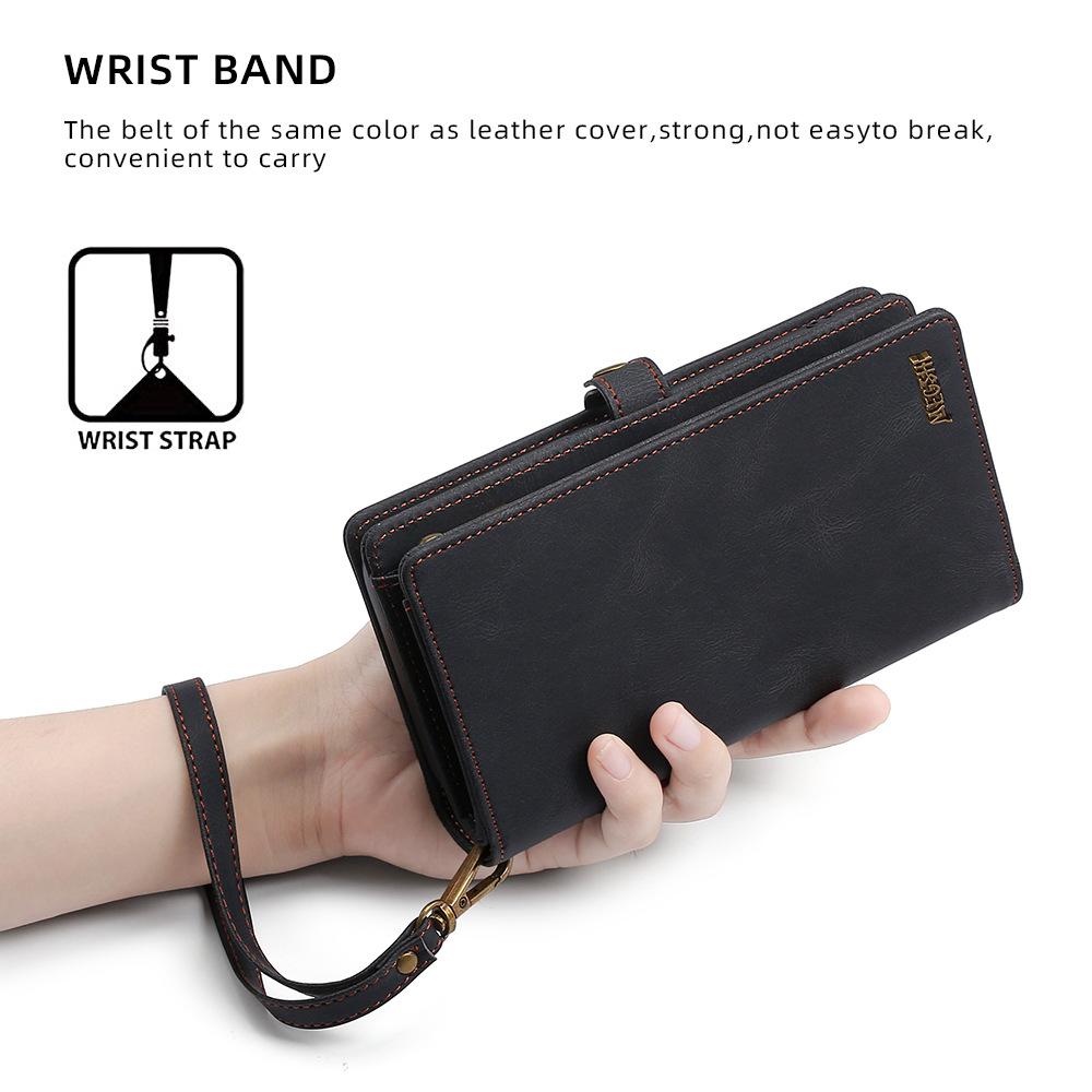 Suitable For IPhone 15 Pro Flip Phone Case IP14 Promax Wallet Phone Case Protective Case