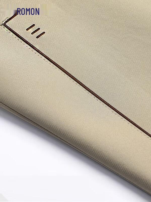 Men's Wool Blend Mid-Length Trench Coat