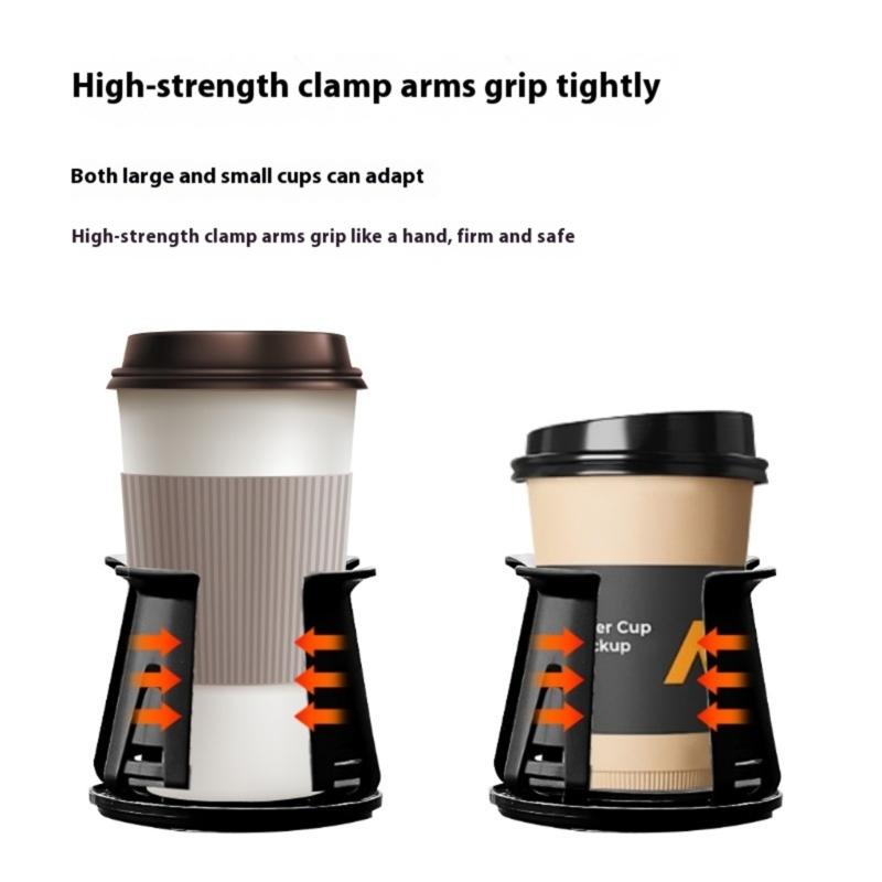Coffee Cup Holder Automotive Accessories Car Drink Holder Adhesive Cup Beverage Can Bottle Stabilizer Easy Installation