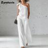 New Spring/Summer Women's Casual Loose Sleeveless Shoulder Strap Dress