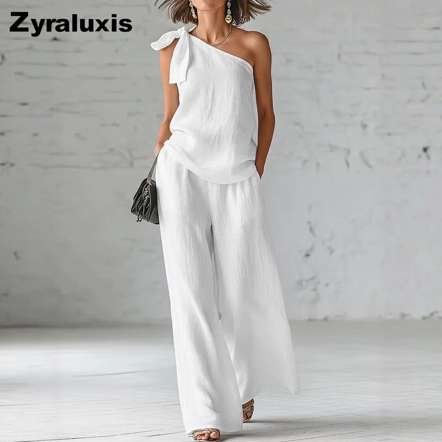 New Spring/Summer Women s Casual Loose Sleeveless Shoulder Strap Dress XS белый