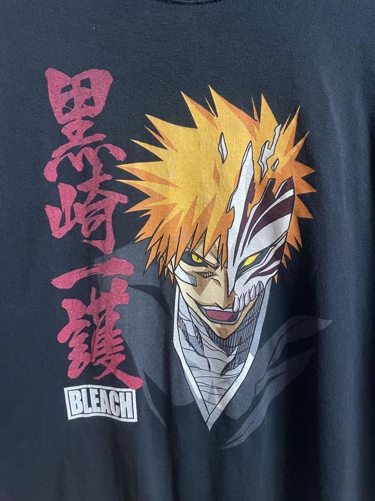 [USED] BLEACH Ichigo Kurosaki T-shirt XL Anime T