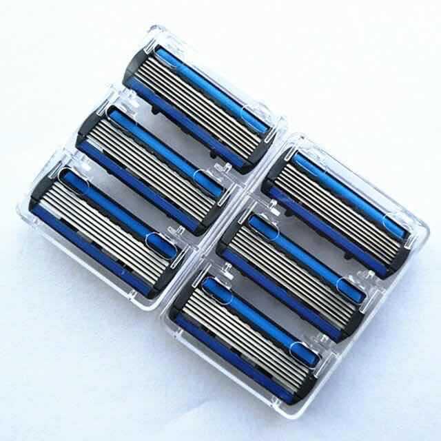 6-Layer Manual Razor for Men - Six-Blade Shaver