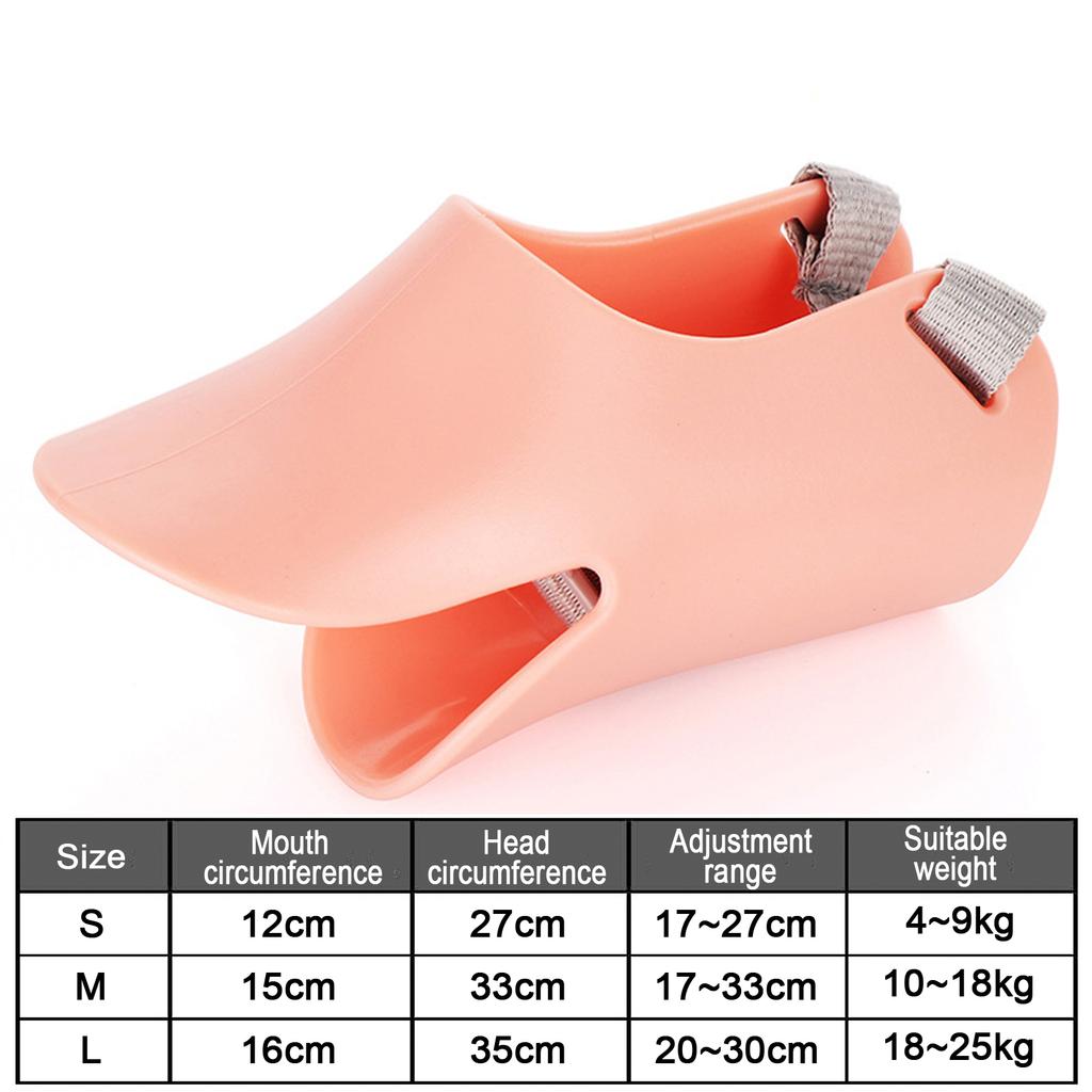 1Pc Dog Muzzle Silicone Duck Muzzle Mask for Pet Dogs Anti Bite Stop Barking Small Large Dog Mouth Muzzles Pet Dog Accessories