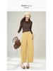 Sickle Spring/Summer 2026 Women's Fashion: Versatile Cropped Wide-Leg Pants - Trendy, Loose, Casual Style
