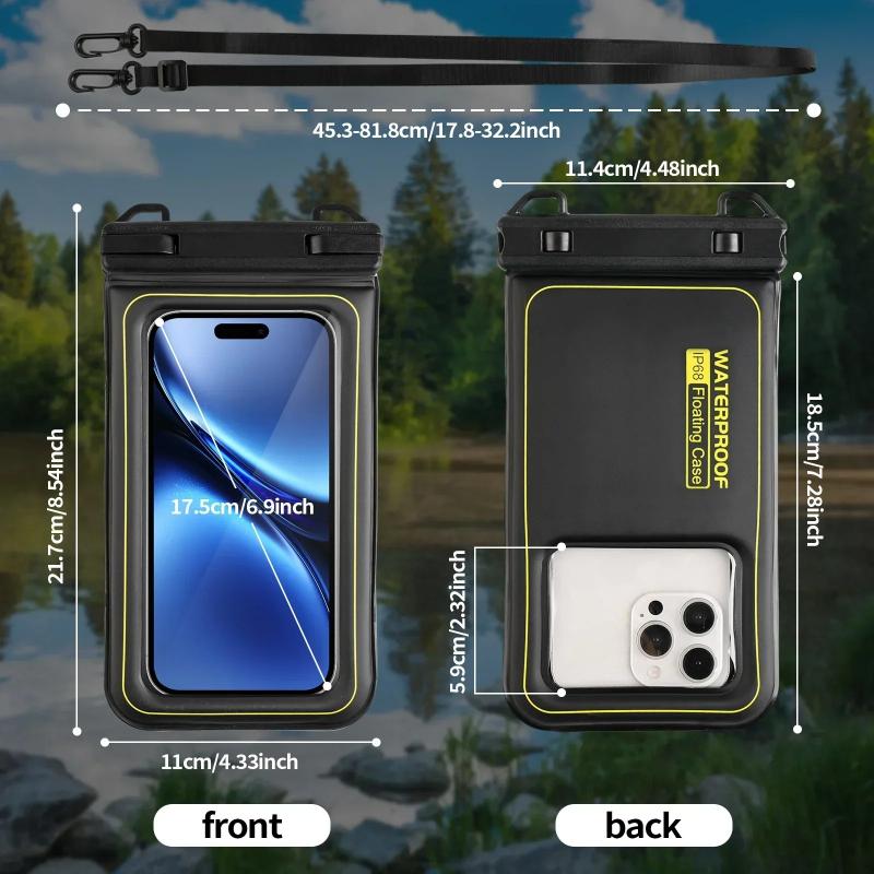 HAISSKY Klassische Schwamm-Schwimmende Wasserdichte Handy-Taschen Für iPhone 17 Pro Max 17 Air 16E15 Plus Samsung Xiaomi Schwimm-Drift-Tasche