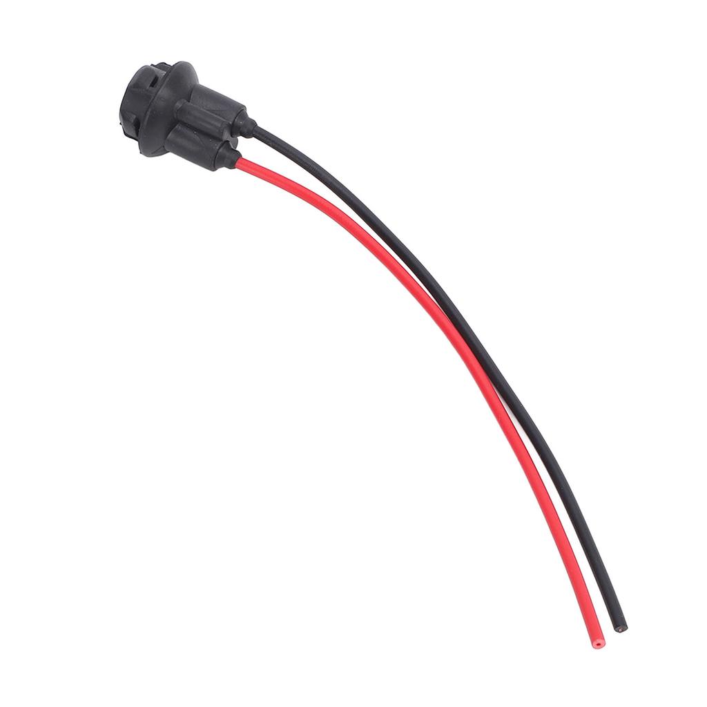 10PCS T10 LED Bulbs Sockets Plug Wiring Harness Waterproofing Rubber Copper T10 LED Bulbs Wire Adapter for Cars Trucks