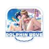 Dolphin Wave 92 D [Official Illustration] Acrylic Stand