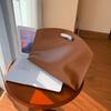 Stilvolle Damenhandtasche aus PU-Leder Minimalistische einfarbige Clutch & Dokumententasche für Damen Laptop-Handtaschen