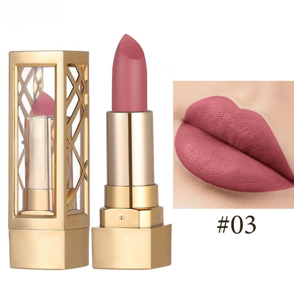 Metallic Lipstick Bright Glossy Velvet Texture Durable Make Your Lips Shiny Waterproof Anti-fouling Glitter Lip Stick Starry Sky