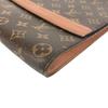 Louis Vuitton M51801 Monogram porto envelope Bag Document Bag Clutch bag Brown