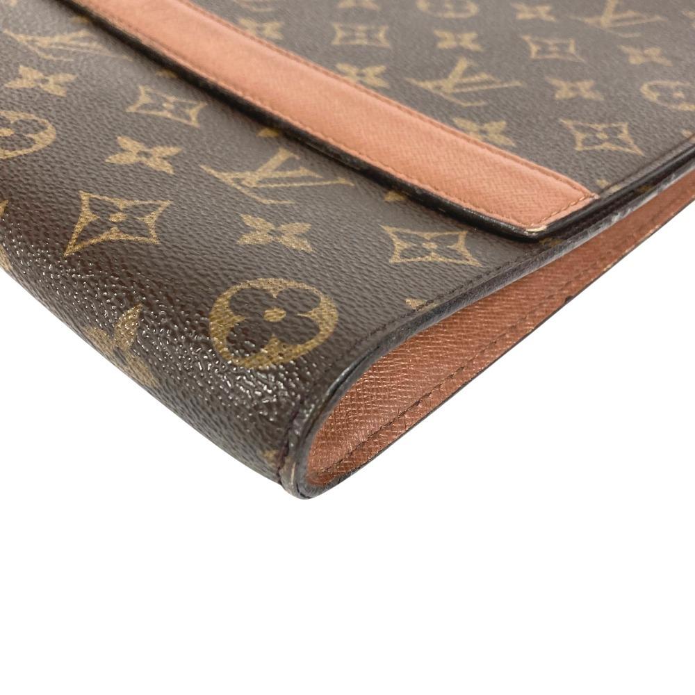 Louis Vuitton M51801 Monogram porto envelope Bag Document Bag Clutch bag Brown