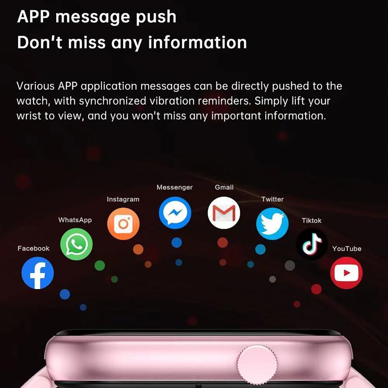2025 Nové chytré hodinky Bezdrátové nabíjení Chytré hodinky Bluetooth hovory Muži Ženy Chytré hodinky Fitness náramek Vlastní ciferník