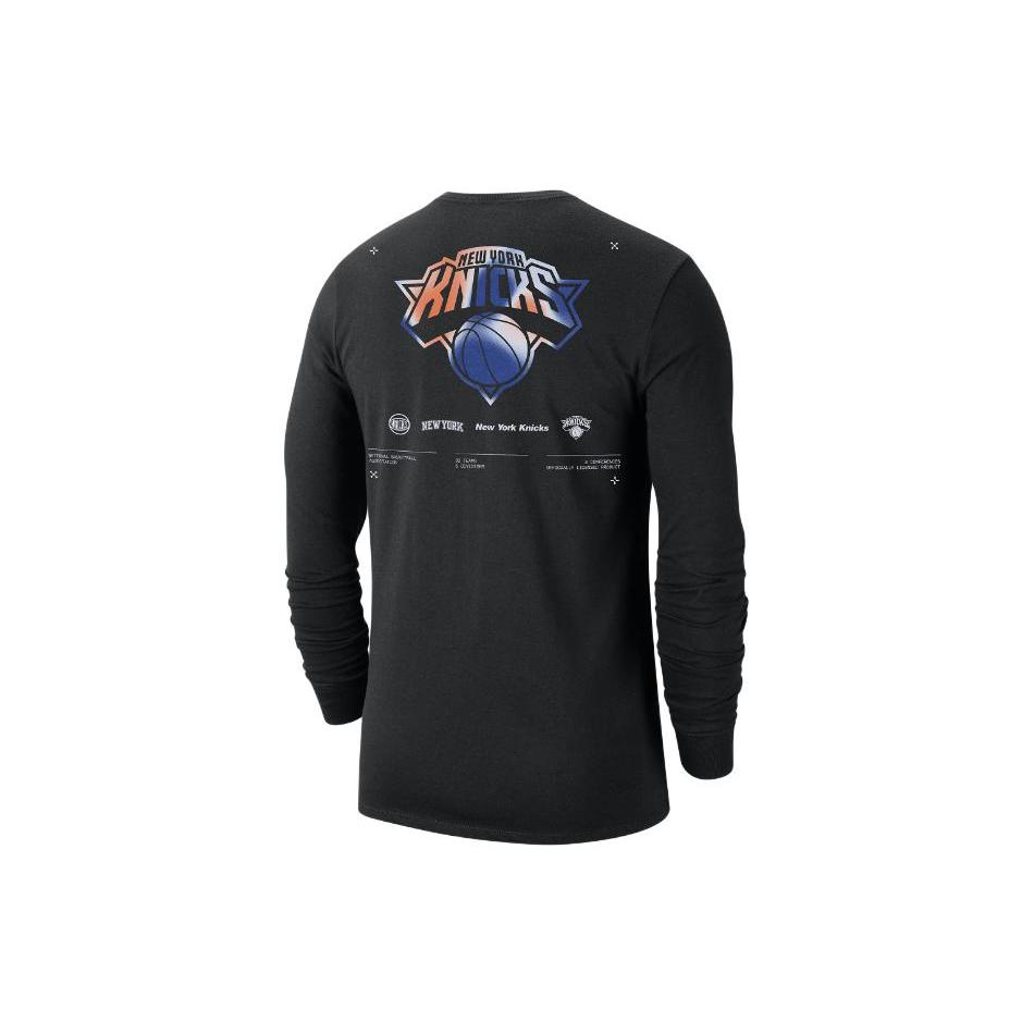 New Nike New York Knicks Men's Nike Nba Long Sleeve T Shirt DZ0358-010