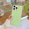 Jelly two-in-one is suitable for Apple 16promax mobile phone case Macaron 15 simple solid color anti-drop all-inclusive protection