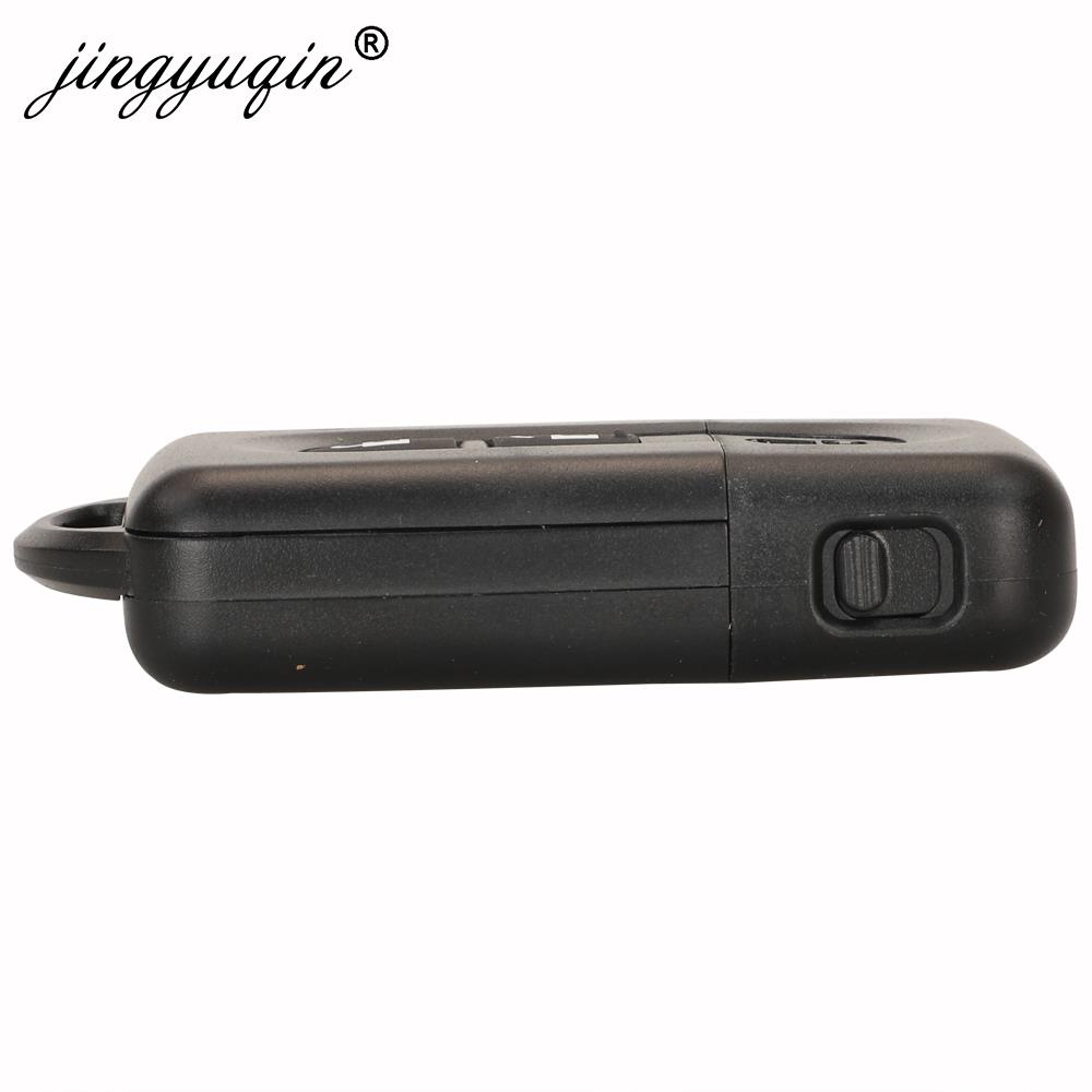 jingyuqin 2Buttons Remote Car key Shell for Nissan Pathfinder Micra Xtrail Qashqai Note NV200 Tida Juke Duke Auto Key Fob Case